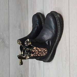 Dr.Martens Kids 2976 Leonore Leo Ankle Leather Boots shoes sz 3